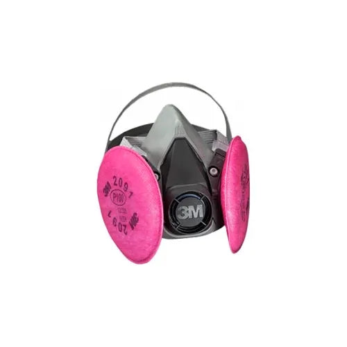 3M™ Half Facepiece Reusable Respirator Assembly 6291/07001(AAD), P100, Medium