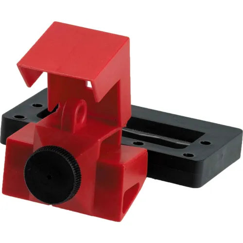 Brady® 65329 480/60V Oversized Clamp-On Breaker Lockout, Polypropylene