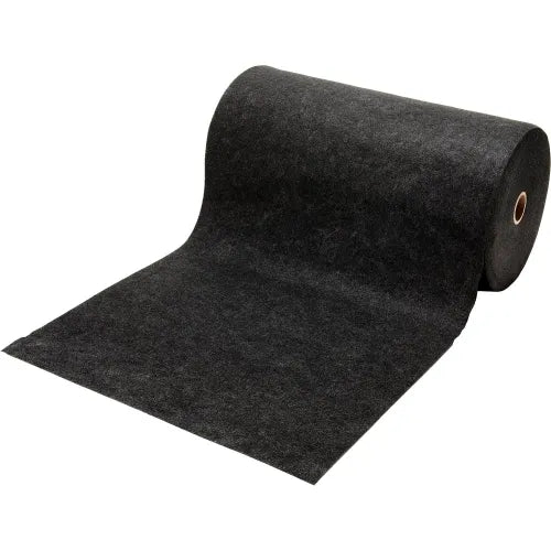 Global Industrial™ Universal High Traffic Sorbent Mat, Heavyweight, 30"W x 300'L, Gray