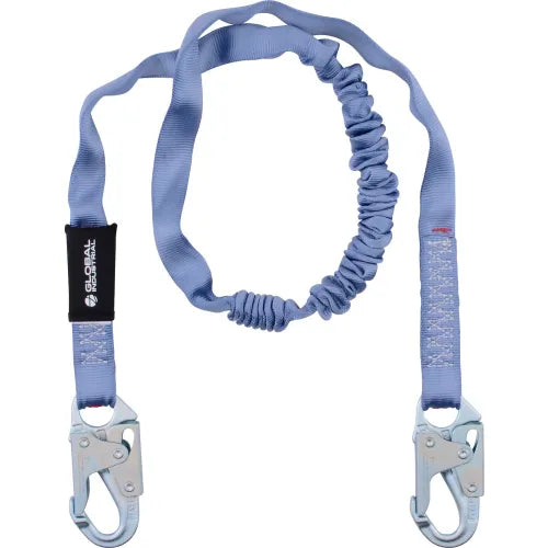 Global Industrial™ 6'L Energy Absorbing Lanyard, Snap Hooks