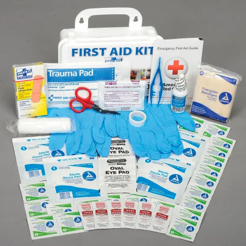 Pac-Kit® Weatherproof Plastic ANSI Plus Pac-Kit® #10 First Aid Kit