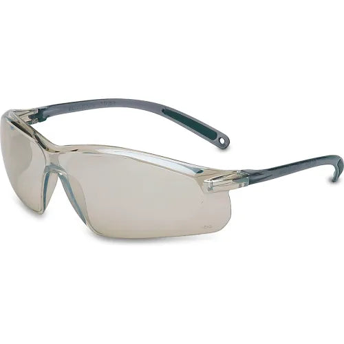 Honeywell Uvex™ A700 Half Frame Indoor/Outdoor Safety Glasses, Anti-Scratch, Gray Lens & Frame