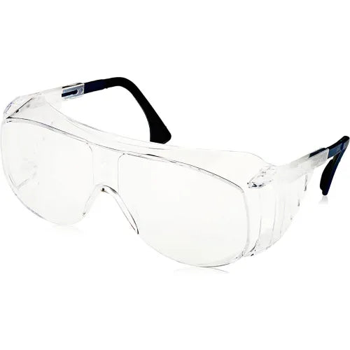 Honeywell Uvex Ultra-Spec® 2001 OTG Safety Glasses with Anti-Fog Coating, Clear Lens & Frame