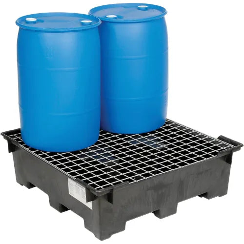 Global Industrial&#8482; Spill Containment Sump with Wire Deck