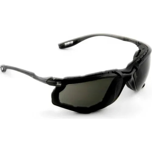 3M&#8482; Virtua&#8482; Safety Glasses with Foam Gasket, Black Frame, Gray Lens