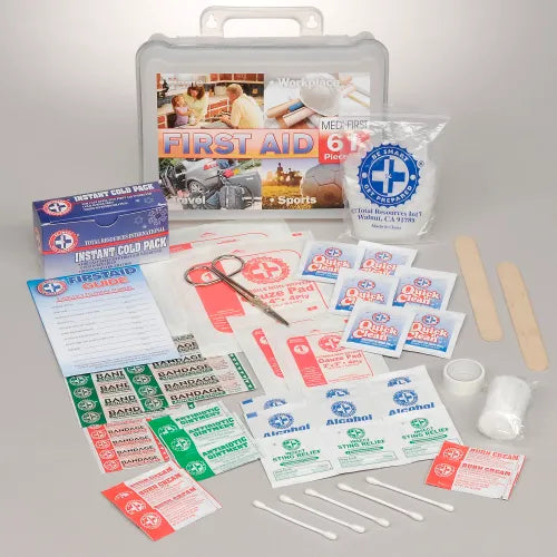 First Aid Kit, Multi-Purpose, 61 Pieces