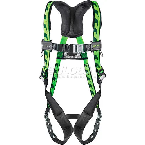 Miller AirCore&#8482; Harness, Tongue Buckle, Green, AC-TB/UGN