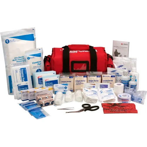 First Aid Only 520-FR First Responder Kit, Large, 158 Piece Bag