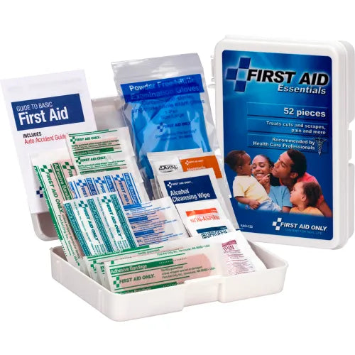 First Aid Only Personal First Aid Kit, Plastic Case, 52 Piece