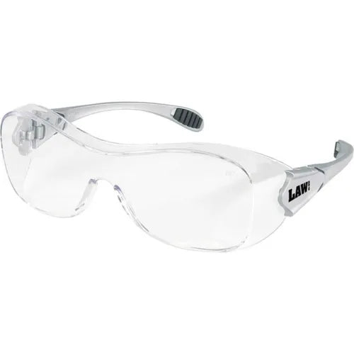 MCR Safety OG110AF Law&#174; Over the Glasses Safety Glasses, Clear Anti-Fog Lens