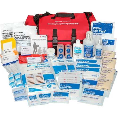 First Aid Only 3500 First Responder Kit, 151 Piece, Fabric Case