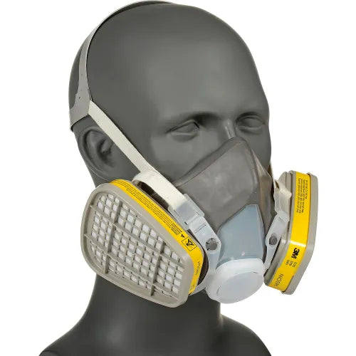 3M&#8482; 5000 Series Half Facepiece Disposable Respirators, OV/AC, Large, 5303