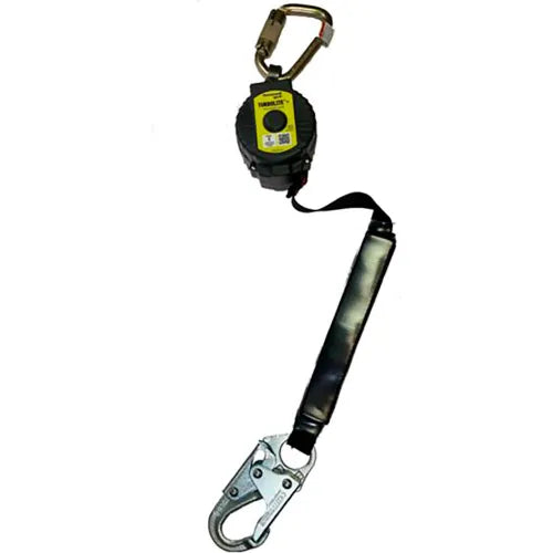 Honeywell&#174; Miller TurboLite&#153;&#43; Personal Fall Limiters, Steel Rebar & Carabiner, 6'L